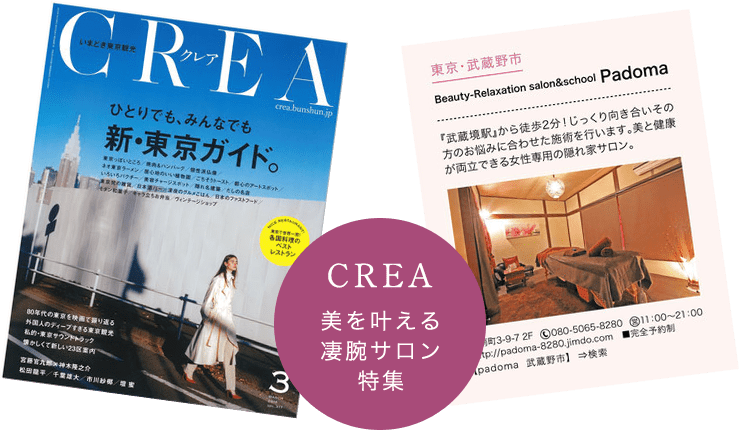 CREAに掲載されました